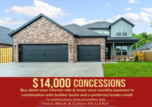 Photo 1 of Single family home for sale at 2120 Porter St, Pea Ridge, AR 72751 | MLS# 1335200 | Listing updated on 2026-10-07