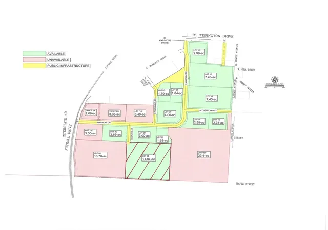 Photo 1 of Land for sale at Mistletoe Ave, Rogers, AR 72756 | MLS# 1338941 | Listing updated on 2026-09-14