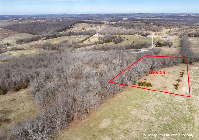 Photo 2 of Land for sale at Tbd Lot 13,14,15 Madison County Rd 7083, Hindsville, AR 72738 | MLS# 1338966 | Listing updated on 2026-09-10