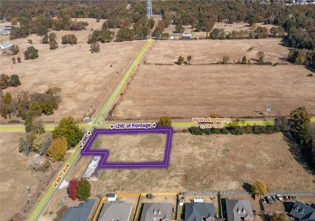 Photo 1 of Land for sale at W Wedington Dr, Fayetteville, AR 72704 | MLS# 1341006 | Listing updated on 2026-08-31