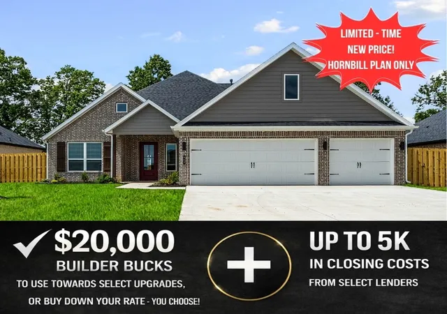 Photo 1 of Sale Pending at 607 Steep Hl Ln, Cave Springs, AR 72718 | MLS# 1341126 | Listing updated on 2026-09-29
