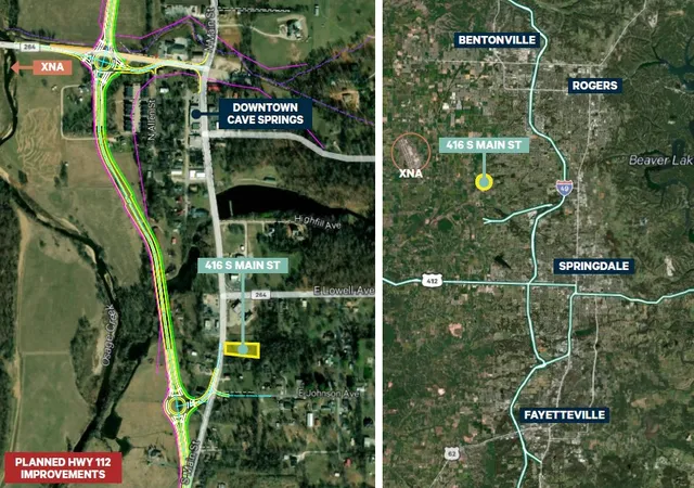 Photo 4 of Land for sale at 416 S Main St, Cave Springs, AR 72718 | MLS# 1342460 | Listing updated on 2026-08-31