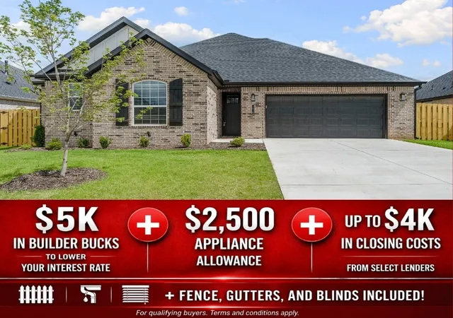Photo 1 of Single family home for sale at 1810 Farmer St, Pea Ridge, AR 72751 | MLS# 1343486 | Listing updated on 2026-10-05