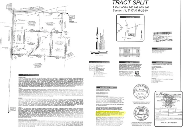 Photo 3 of Land for sale at Tract 2 Sonora Rd, Springdale, AR 72764 | MLS# 1344911 | Listing updated on 2026-08-31