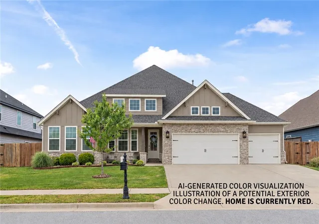 Photo 3 of Single family home for sale at 980 Silver Maple St, Centerton, AR 72719 | MLS# 1347434 | Listing updated on 2026-10-19