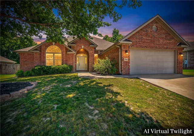 Photo 1 of Single family home for sale at 406 Nw Saddlebrook Dr, Bentonville, AR 72712 | MLS# 1349841 | Listing updated on 2026-10-01