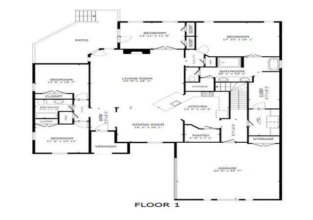 Photo 3 of Single family home for sale at 186 N Hawkstone Dr, Fayetteville, AR 72704 | MLS# 1351269 | Listing updated on 2026-10-06