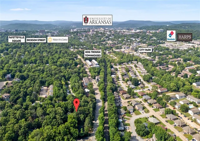 Land for sale at 0.74 N +/- Ac 1624 Gregg Ave, Fayetteville, AR 72703 | MLS# 1351894