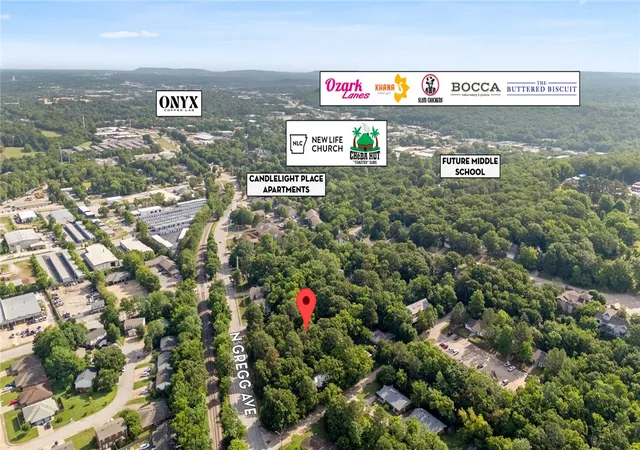 Photo 1 of Land for sale at 074 N +/- Ac 1624 Gregg Ave, Fayetteville, AR 72703 | MLS# 1351894 | Listing updated on 2026-08-31