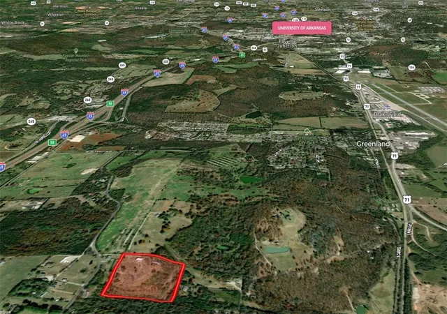 Photo 1 of Land for sale at 10214 Campbell Rd, Fayetteville, AR 72701 | MLS# 1352424 | Listing updated on 2026-08-31
