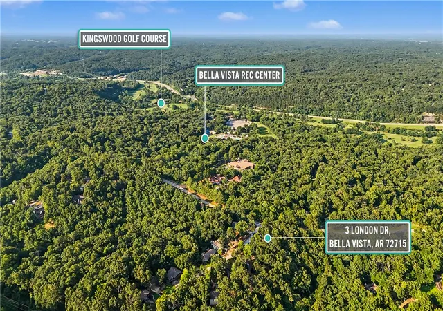 Photo 3 of Single family home for sale at 3 London Dr, Bella Vista, AR 72715 | MLS# 1354074 | Listing updated on 2026-09-02