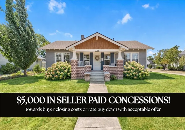 Photo 1 of Single family home for sale at 424 W Cedar St, Rogers, AR 72756 | MLS# 1355124 | Listing updated on 2026-08-29