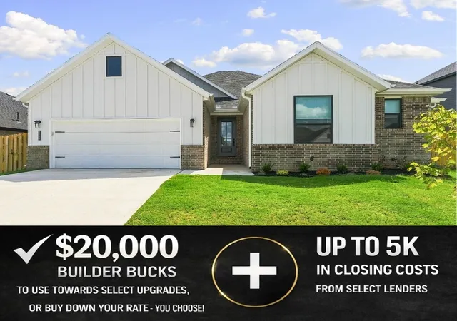 Photo 1 of Single family home for sale at 1511 Lookout Ln, Cave Springs, AR 72718 | MLS# 1356134 | Listing updated on 2026-10-22
