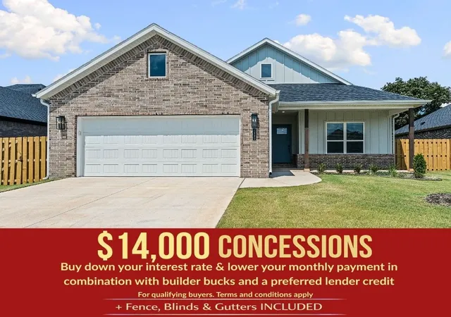 Photo 1 of Single family home for sale at 2112 Porter St, Pea Ridge, AR 72751 | MLS# 1356104 | Listing updated on 2026-10-05