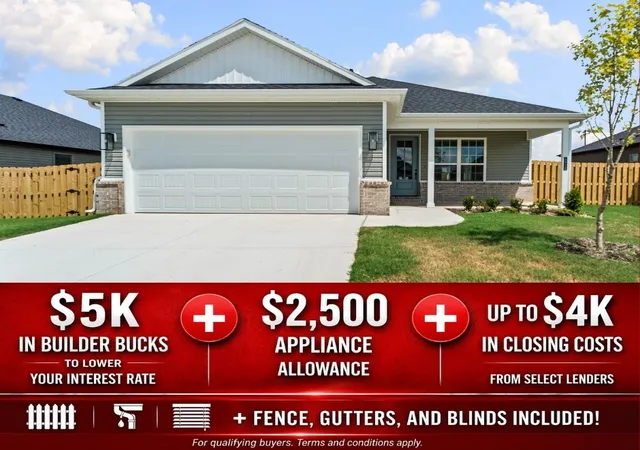 Photo 1 of Single family home for sale at 1812 Bugg St, Pea Ridge, AR 72751 | MLS# 1356115 | Listing updated on 2026-10-05