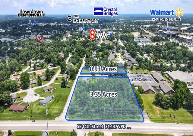 Photo 1 of Land for sale at 14th Street, Bentonville, AR 72712 | MLS# 1357371 | Listing updated on 2026-08-31