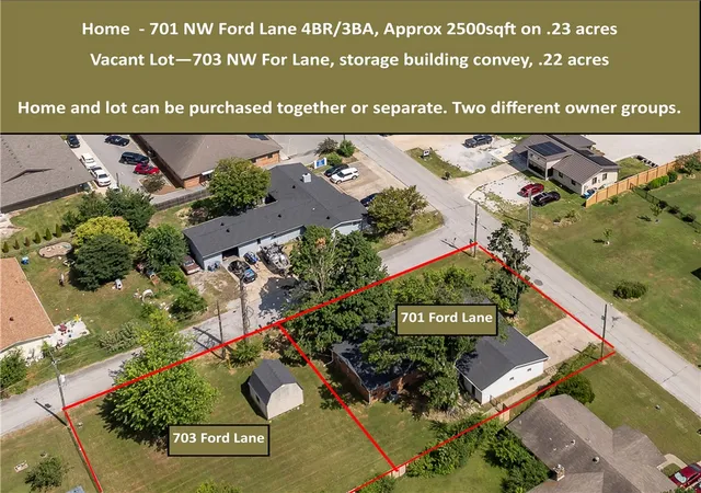 Photo 1 of Land for sale at 703 Nw Ford Ln, Bentonville, AR 72712 | MLS# 1357704 | Listing updated on 2026-09-19