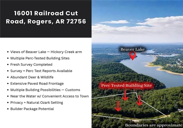 Photo 2 of Sale Pending at 16001 Railroad Cut Rd, Rogers, AR 72756 | MLS# 1356586 | Listing updated on 2026-10-16