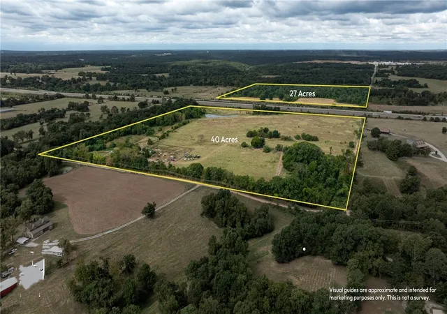 Land for sale at 14833 N Mount Pleasant Rd, Gravette, AR 72736 | MLS# 1359503