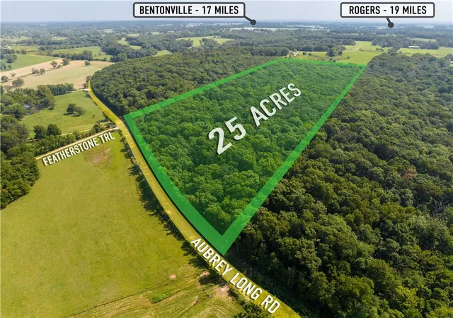 Land for sale at Tbd Aubrey Long Rd, Gentry, AR 72734 | MLS# 1359856