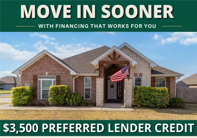 Photo 1 of Single family home for sale at 511 Cortland St, Bentonville, AR 72712 | MLS# 1359829 | Listing updated on 2026-10-20