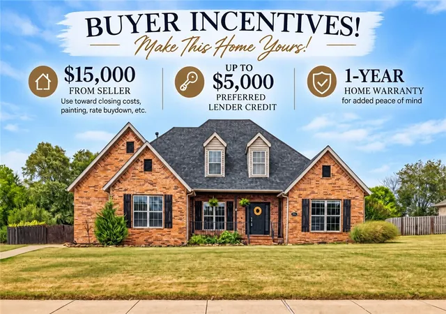 Single family home for sale at 985 Aylesbury Ln, Cave Springs, AR 72718 | MLS# 1359178