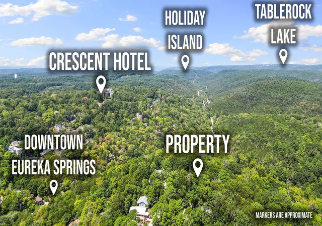 Photo 3 of Land for sale at Lots 9 & 10 Corley Loop, Eureka Springs, AR 72632 | MLS# 1360412 | Listing updated on 2026-08-31