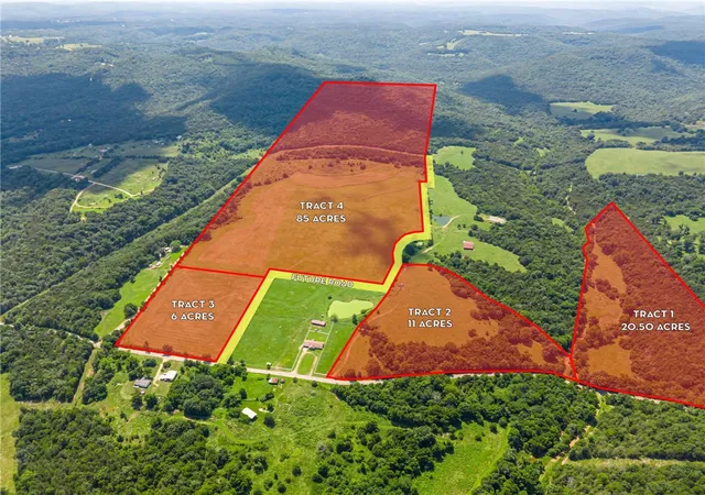 Photo 1 of Land for sale at 11 +/  Ac Tract 2 Cr 211, Eureka Springs, AR 72632 | MLS# 1360307 | Listing updated on 2026-09-02