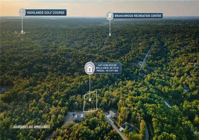Photo 3 of Land for sale at Lot 4 Kinloch Dr, Bella Vista, AR 72715 | MLS# 1360900 | Listing updated on 2026-09-03