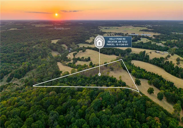Land for sale at Kelly Pond Rd, Decatur, AR 72722 | MLS# 1360970