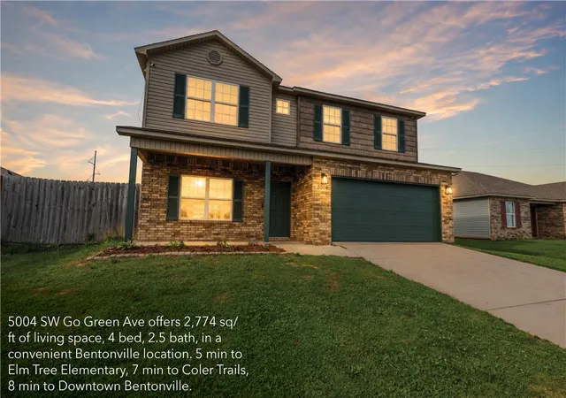 Photo 1 of Single family home for sale at 5004 Sw Go Green, Bentonville, AR 72712 | MLS# 1361784 | Listing updated on 2026-09-13