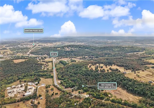 Photo 1 of Sale Pending at 16853 Highway 62, Prairie Grove, AR 72753 | MLS# 1361755 | Listing updated on 2026-09-17
