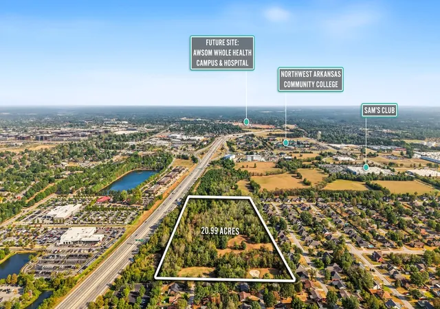 Land for sale at W Sunset Dr, Rogers, AR 72756 | MLS# 1365254