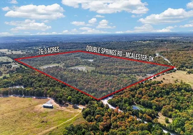 Photo 1 of Land for sale at 1 Double Springs, Stuart, OK 74570 | MLS# 2548615 | Listing updated on 2026-09-10