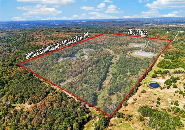 Photo 3 of Land for sale at 1 Double Springs, Stuart, OK 74570 | MLS# 2548615 | Listing updated on 2026-09-10