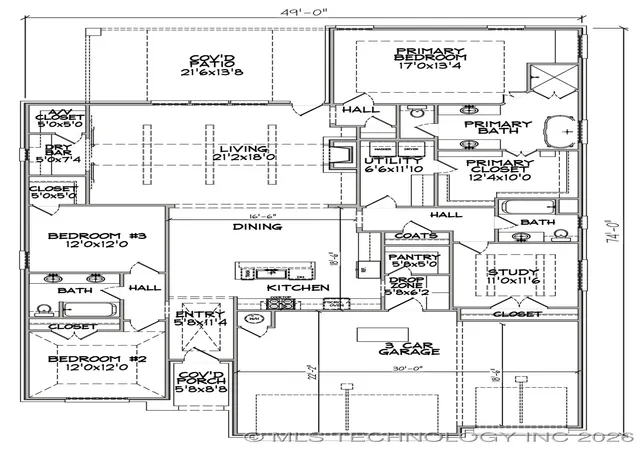 Photo 2 of Sale Pending at 2704 W Twin Oaks St, Broken Arrow, OK 74011 | MLS# 2600534 | Listing updated on 2026-09-10