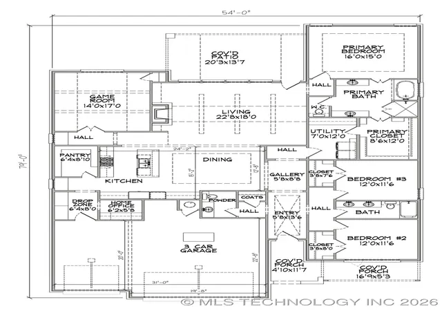 Photo 2 of Single family home for sale at 2838 E 144th Place S, Bixby, OK 74008 | MLS# 2600865 | Listing updated on 2026-10-06