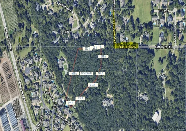 Photo 3 of Land for sale at E 111th Street S, Tulsa, OK 74137 | MLS# 2609000 | Listing updated on 2026-09-14