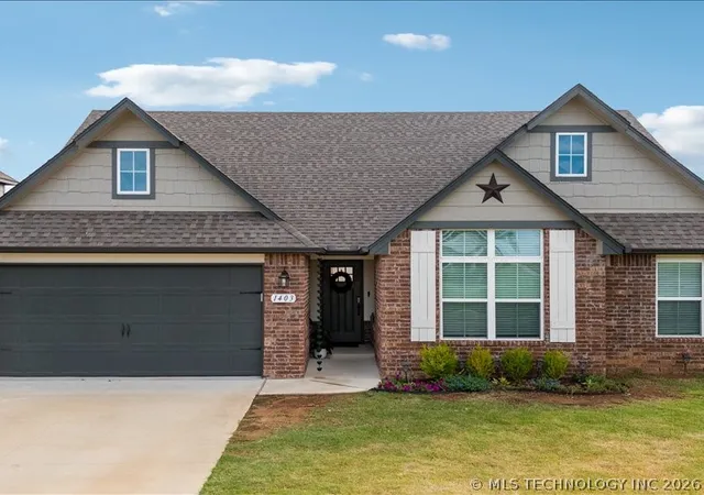 Photo 1 of Single family home for sale at 1403 E New Orleans Pl, Broken Arrow, OK 74011 | MLS# 2616403 | Listing updated on 2026-08-31