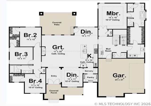 Photo 3 of Single family home for sale at 1315 E Gunner Ln, Muskogee, OK 74403 | MLS# 2617661 | Listing updated on 2026-09-25