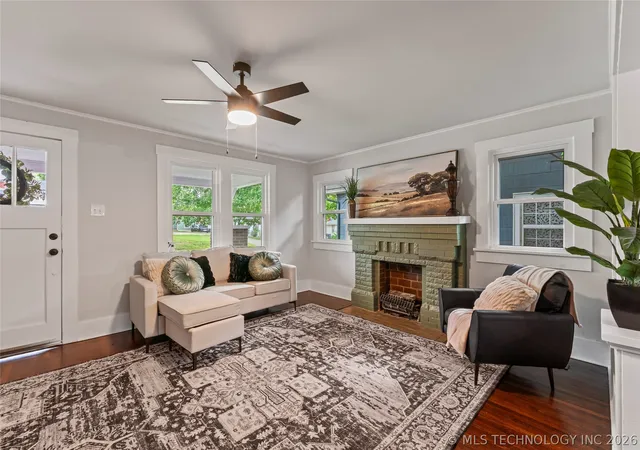 Photo 3 of Single family home for sale at 2225 E 12th Place, Tulsa, OK 74104 | MLS# 2620563 | Listing updated on 2026-09-14