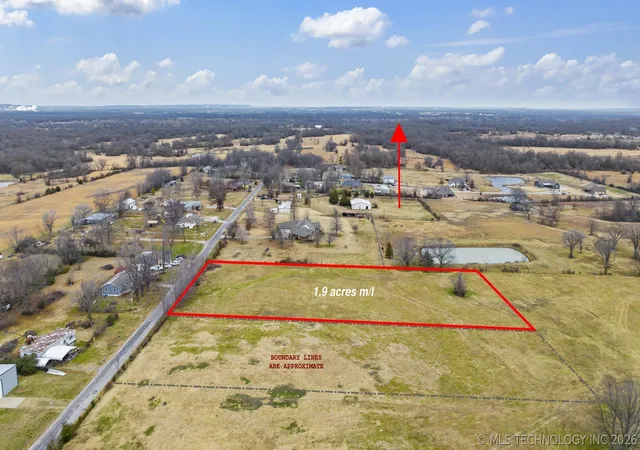 Photo 1 of Land for sale at 29909 S 4120 Road, Catoosa, OK 74015 | MLS# 2622360 | Listing updated on 2026-08-31