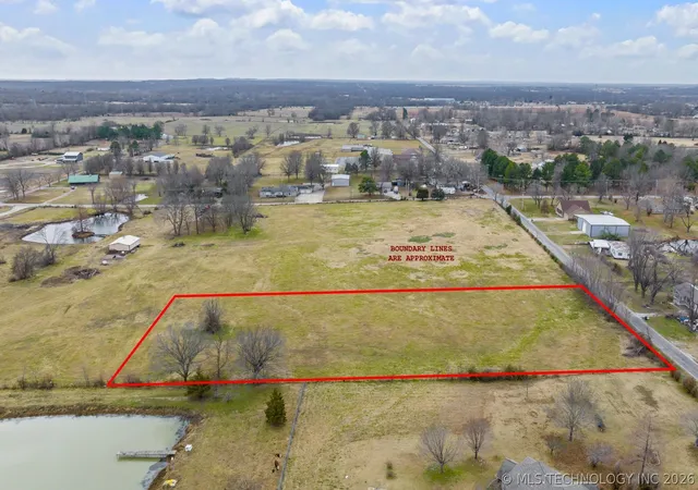 Photo 4 of Land for sale at 29909 S 4120 Road, Catoosa, OK 74015 | MLS# 2622360 | Listing updated on 2026-08-31