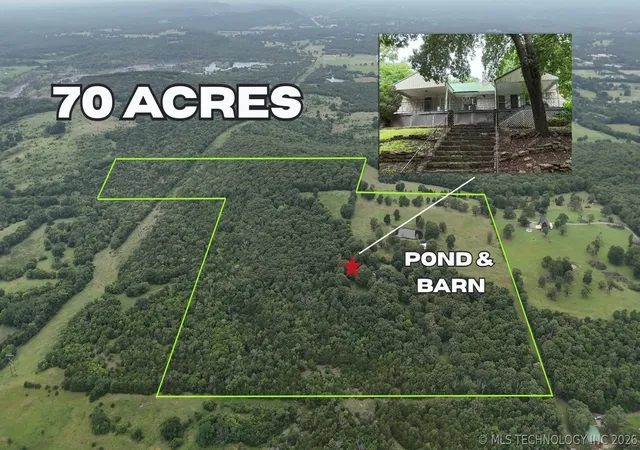 Photo 1 of Single family home for sale at 25031 S 490 Road, Tahlequah, OK 74464 | MLS# 2623619 | Listing updated on 2026-08-31