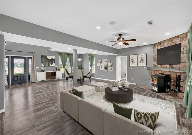 Photo 4 of Sale Pending at 58499 S 700 Road, Watts, OK 74964 | MLS# 2624394 | Listing updated on 2026-09-11