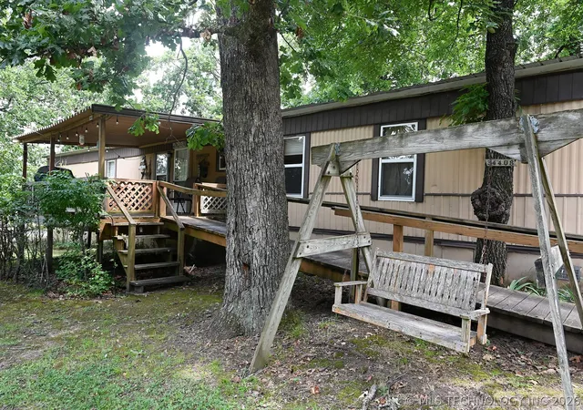 Photo 2 of Manufactured home for sale at 34408 S Horseshoe Dr, Cookson, OK 74427 | MLS# 2624106 | Listing updated on 2026-09-12