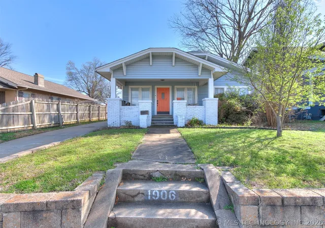 Photo 1 of Single family home for sale at 1906 E 13th Street, Tulsa, OK 74104 | MLS# 2625823 | Listing updated on 2026-09-04