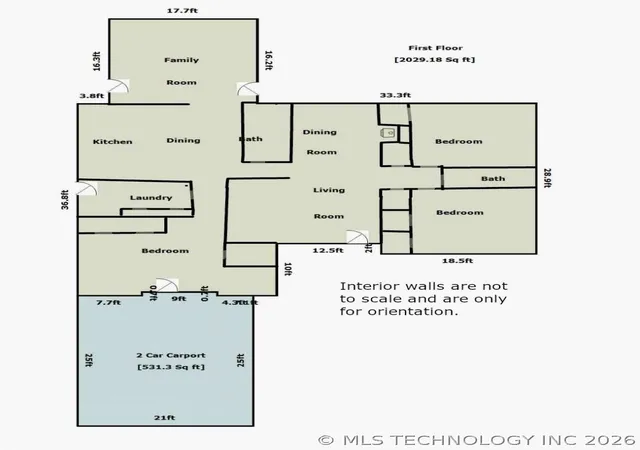 Photo 2 of Single family home for sale at 926 E 13th Street, Claremore, OK 74017 | MLS# 2626084 | Listing updated on 2026-09-14