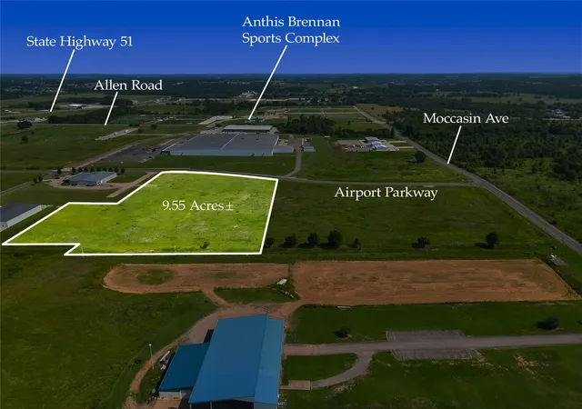 Photo 3 of Land for sale at 1100 Airport Pkwy, Tahlequah, OK 74464 | MLS# 2626496 | Listing updated on 2026-09-15