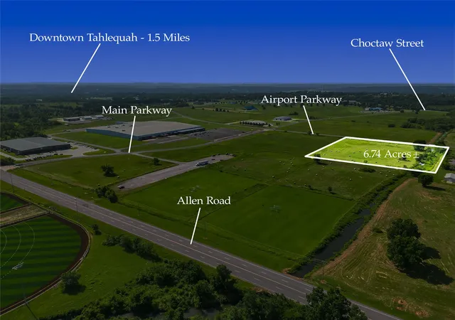Photo 3 of Land for sale at 1800 Airport Pkwy, Tahlequah, OK 74464 | MLS# 2626476 | Listing updated on 2026-09-15